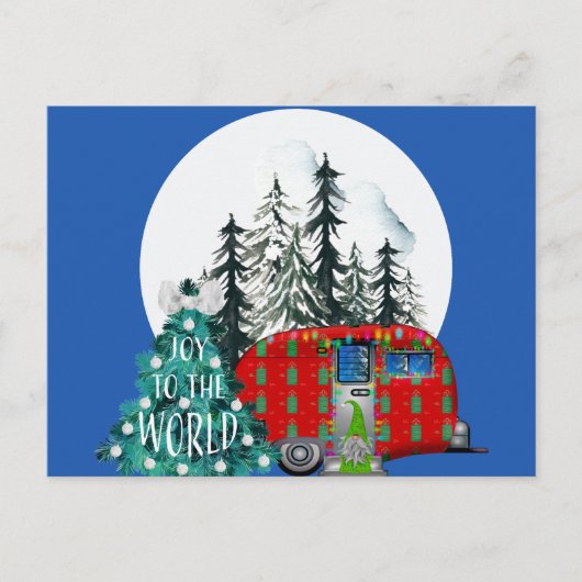 Magische kerstcamera briefkaart (Voorkant)