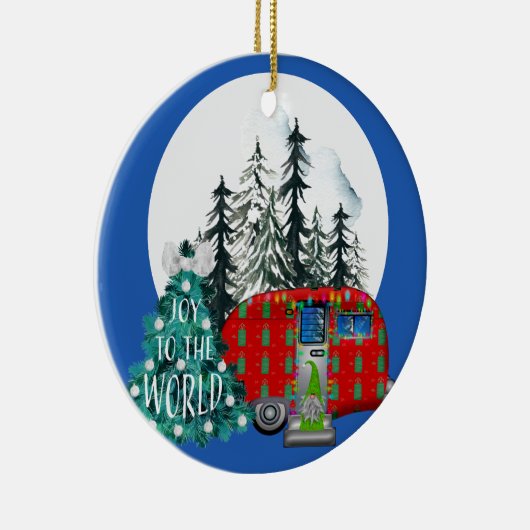 Magische kerstcamera keramisch ornament (Rechts)