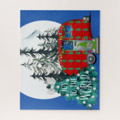 Magische kerstcamera legpuzzel (Verticaal)