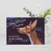 Magische kerstfilm feestdagenkaart (Staand voorkant)