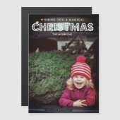 Magische kerstfoto (Voorkant / Achterkant)