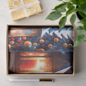 Magische kerstkaarsen Tafellepel Tissuepapier (Geschenk)