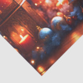 Magische kerstkaarsen Tafellepel Tissuepapier (Detail)