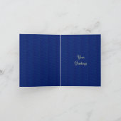 Magische Kerstkaart Feestdagen Kaart (Binnen)