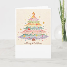 Magische kerstkaart kaart