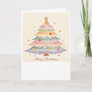 Magische kerstkaart kaart