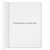 Magische kerstKaart met Angel-religie (Binnen (Rechts))