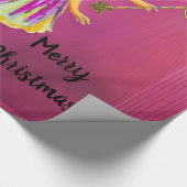 Magische kerstkamer cadeaupapier (Hoek)