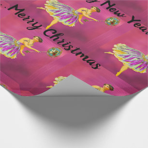 Magische kerstkheer II Fun Fairy Cadeaupapier