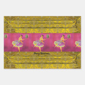 Magische kerstkheer II Fun Fairy Inpakpapier Vel (Voorkant 2)