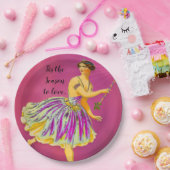 Magische kerstkheer II Fun Fairy Papieren Bordje (Feest)