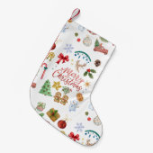 Magische kerstkous kleine kerstsok (Voorkant (Hangend))