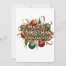 Magische Kerstkrans & Kaarsen Gepersonaliseerd  Feestdagenkaart