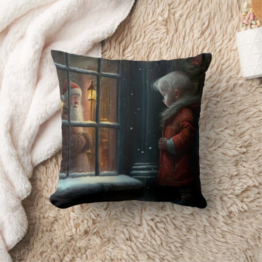 Magische kerstmanklooien kussen (Deken)