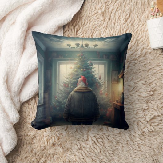 Magische kerstmanklooien kussen (Deken)