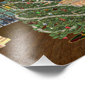 Magische Kerstmis Foto Afdruk (Hoek)