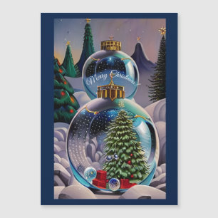 Magische Kerstmis met aangepaste tekst