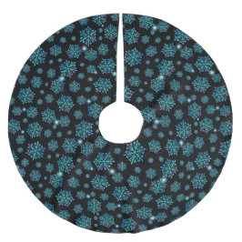 Magische Kerstmis Sneeuwvlok Patroon Kerstboom Rok