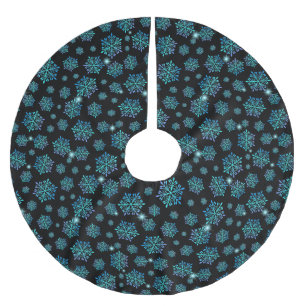 Magische Kerstmis Sneeuwvlok Patroon Kerstboom Rok