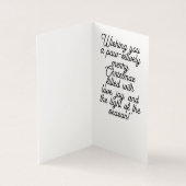 Magische kerstsetting kaart (Binnen)