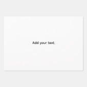 Magische kerstsfeer – feestelijk vakantieontwerp inpakpapier vel (Voorkant 2)