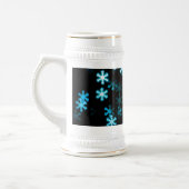 Magische Kerstsneeuwvlokken Bierpul (Links)