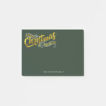 Magische kersttypografie V2 Gold ID441
