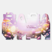 Magische Kinder roze paasthema verjaardag Bedankdoosjes (Ongevouwen)