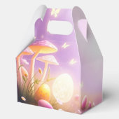 Magische Kinder roze paasthema verjaardag Bedankdoosjes (Achterkant)