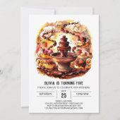 Magische Kinderen chocolade verjaardag Kaart (Voorkant)