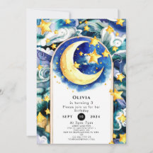 Magische Kinderen Maan Verjaardag