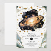 Magische Kinderen Ruimte Verjaardag Kaart (Voorkant / Achterkant)