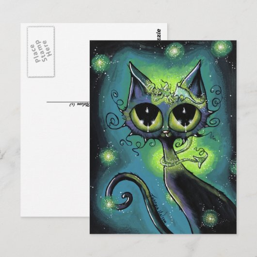 Magische Kleine Vriendendraak en Briefkaart (Voorkant / Achterkant)