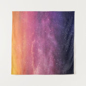 Magische kleur: betoverende hemelachtergrond. wandkleed (Voorkant (horizontaal))