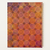 Magische kleuren Abstract ontwerp 2022-planner Planner (Achterkant)