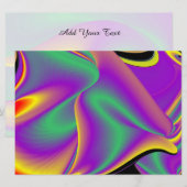 Magische kleuren, Kaarten, Jouw tekst toevoegen (Voorkant / Achterkant)