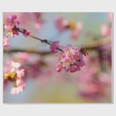 Magische kleuren van de Sakura-tuin Cadeaupapier (Vlak)