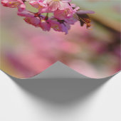 Magische kleuren van de Sakura-tuin Cadeaupapier (Hoek)