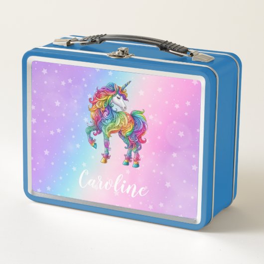 Magische kleurrijke eenhoorn (Voorkant)