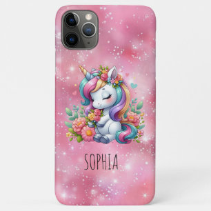 Magische Kleurrijke Eenhoorn Meisjesachtig Verjaar Case-Mate iPhone Case