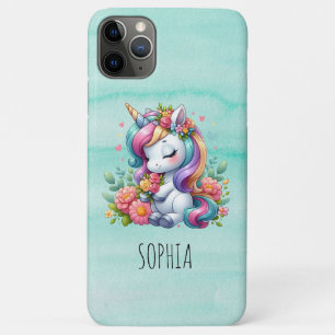 Magische Kleurrijke Eenhoorn Meisjesachtig Verjaar Case-Mate iPhone Case