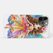 Magische Kleurrijke Fee Digitale Clipart - Schatti Case-Mate iPhone Case (Achterkant (horizontaal))