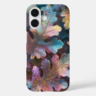 Magische Kleurrijke Herfstbladeren Fantasie Kunstw iPhone 16 Hoesje