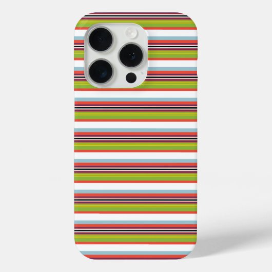 Magische kleurrijke strepen Case-Mate iPhone case (Achterkant)