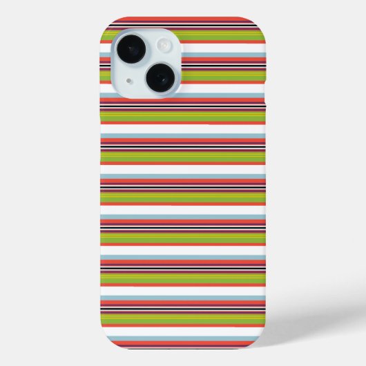Magische kleurrijke strepen Case-Mate iPhone case (Achterkant)