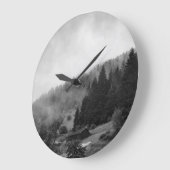 Magische, koele natuur in mist grote klok (Hoek)