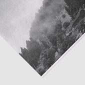 Magische, koele natuur in mist tissuepapier (Detail)