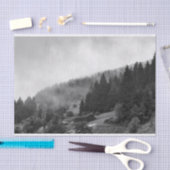 Magische, koele natuur in mist tissuepapier (Craft)