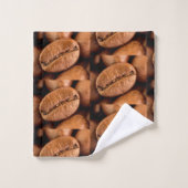 Magische koffiebonen bad handdoek (Wasdoekje)