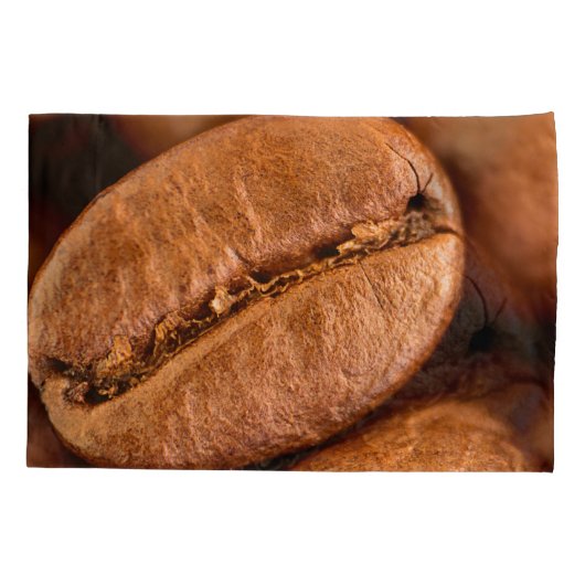 Magische koffiebonen kussensloop (Achterkant-Links)